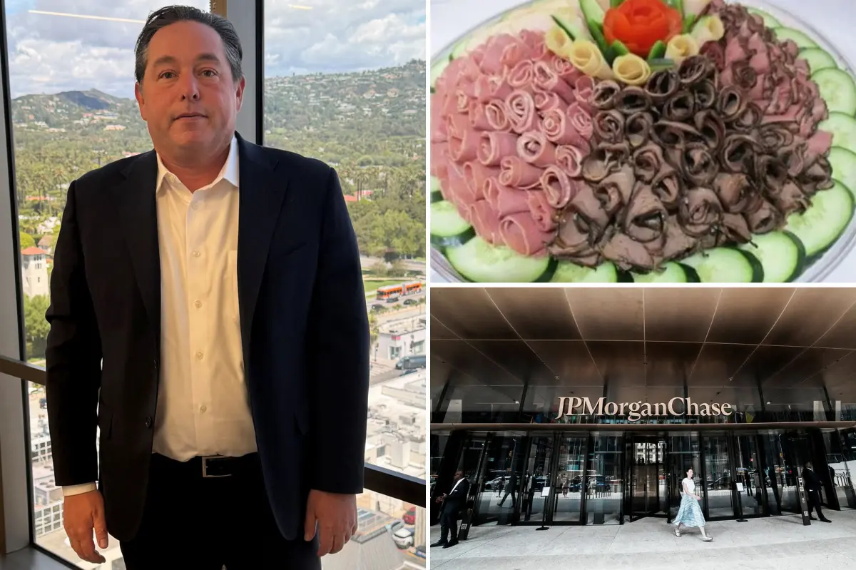 Former JPMorgan broker receives $4 million in damages after termination over a $642.50 deli platter describes it as a 'punch in the stomach'