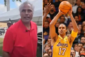 Former Laker Rick Fox engaged in conflict at a campaign rally in the Bahamas