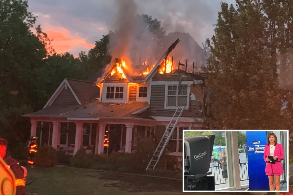 Former Michigan TV anchor loses home to overnight fire
