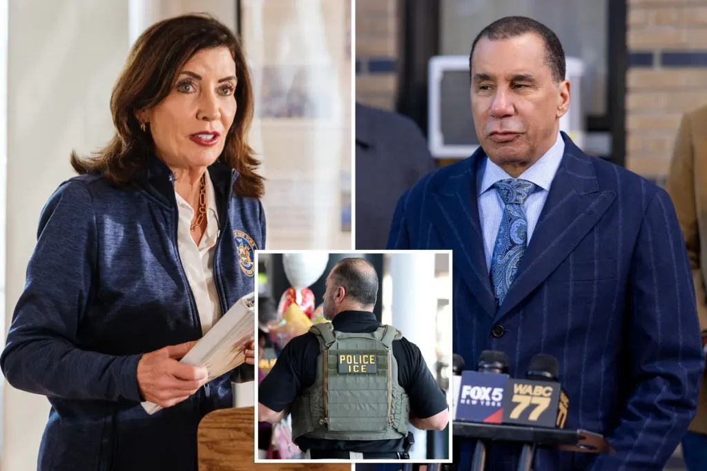 Former NY Governor David Paterson educates Hochul on her sanctuary law against ICE
