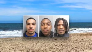 Four students face felony charges related to events at Rehoboth Beach.