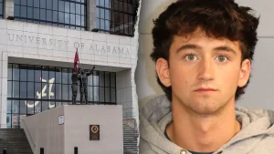 Fraternity member in Alabama taken into custody for reportedly attacking former girlfriend