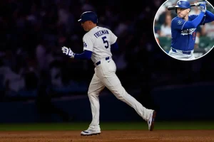 Freddie Freeman of the Dodgers ends his slump with a minor adjustment to his swing