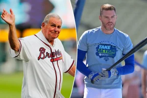 Freddie Freeman of the Dodgers remembers late Braves manager Bobby Cox