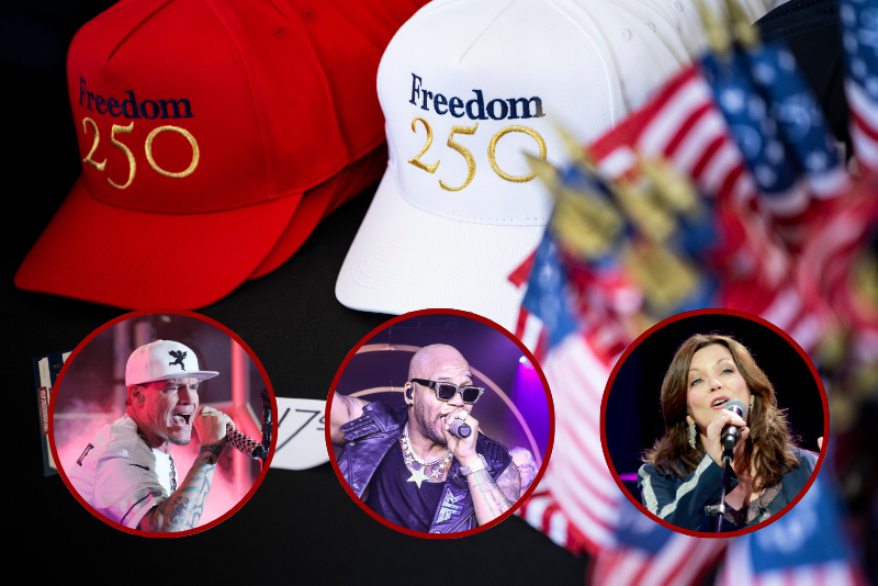 Freedom 250 reveals its lineup for the Great American State Fair before the 250th anniversary celebration.