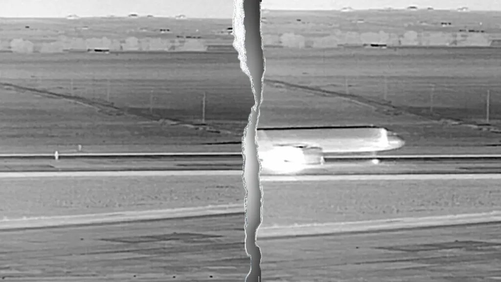 Frontier Airlines plane hits someone on Denver airport runway captured in video