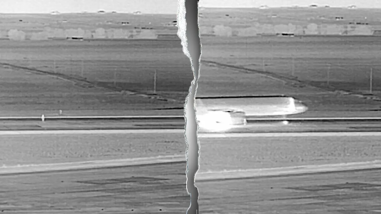 Frontier Airlines plane hits someone on Denver airport runway captured in video
