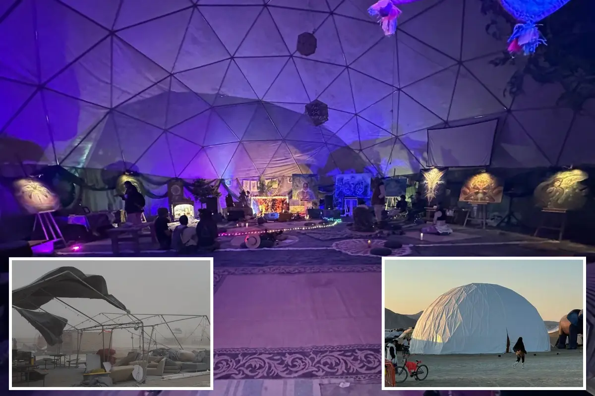 Fundraiser launched for Burning Man's orgy dome ahead of 2026 festival