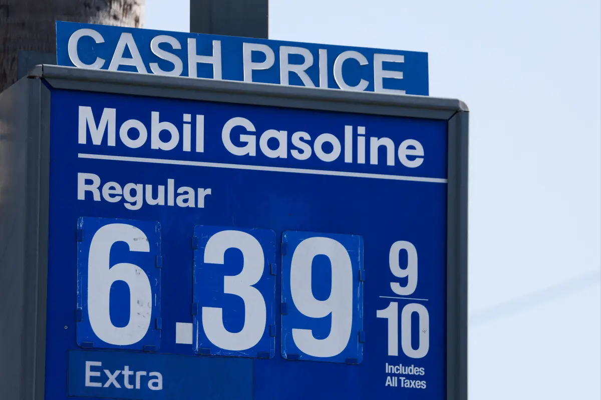 Gas prices in LA County reach their highest level since October 2023.