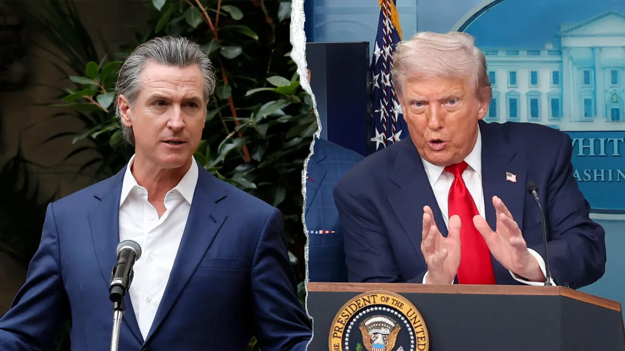 Gavin Newsom proposes a complete tax on recipients of Trump's anti-weaponization fund.