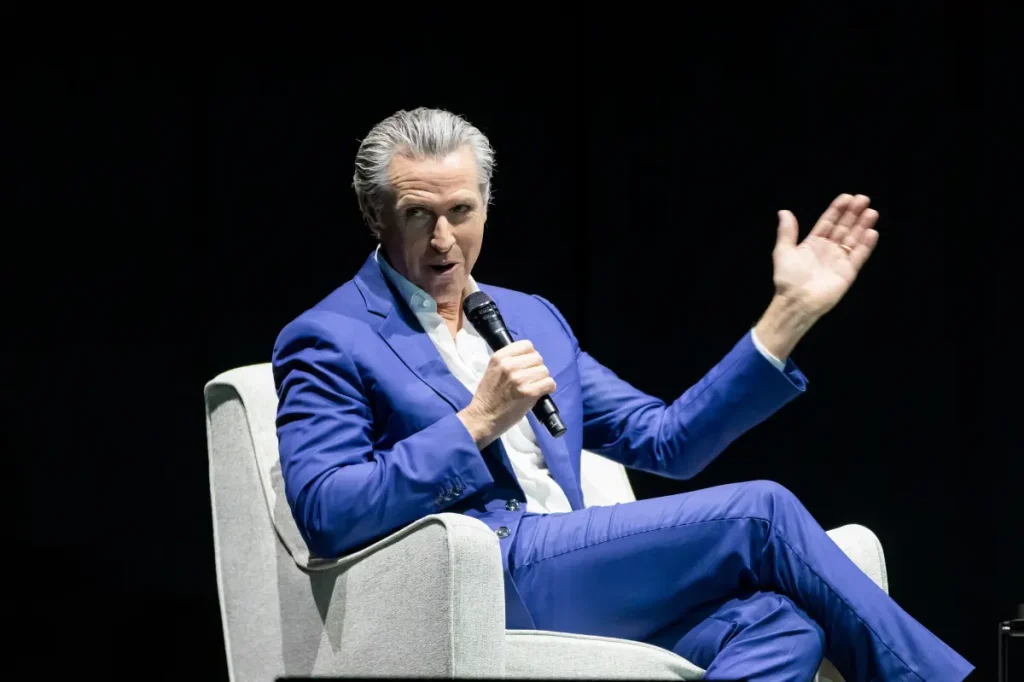 Gavin Newsom provides adult material to death row prisoners