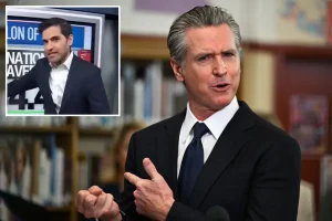 Gavin Newsom reacts strongly to CNN analyst addressing soaring gas prices in California.