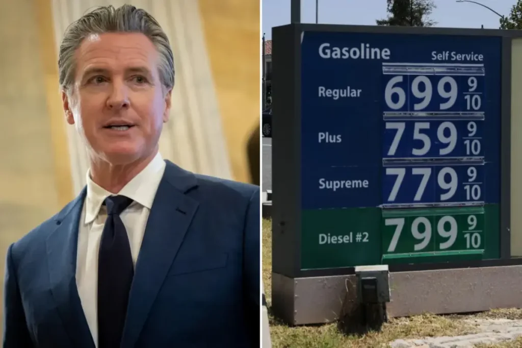 Gavin Newsom's attempts to shift responsibility regarding Chevron