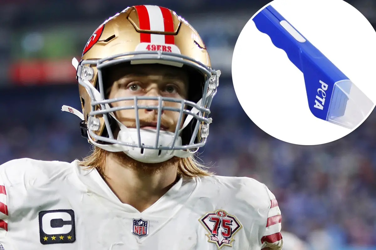 George Kittle faces criticism from PETA for killing a spider