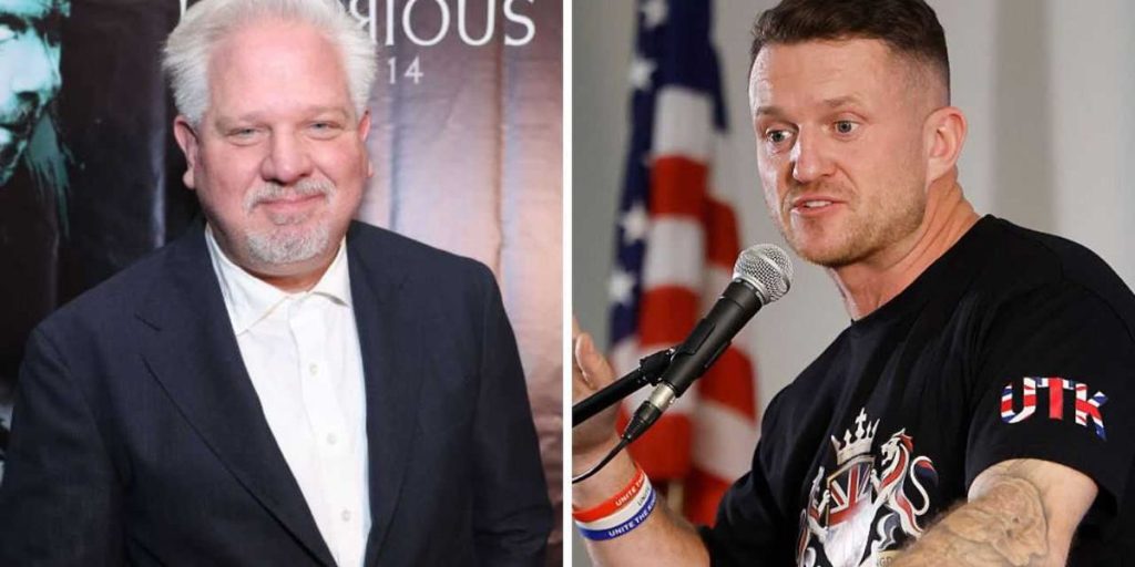 Glenn Beck is willing to face a lifetime ban from the UK to participate in Tommy Robinson’s Unite the Kingdom rally.
