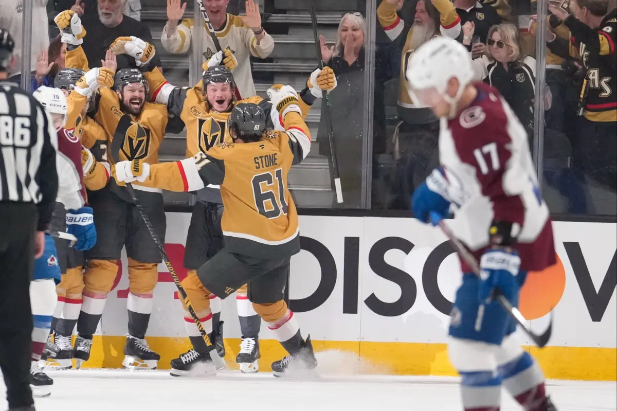 Golden Knights are one win away from the Stanley Cup Final
