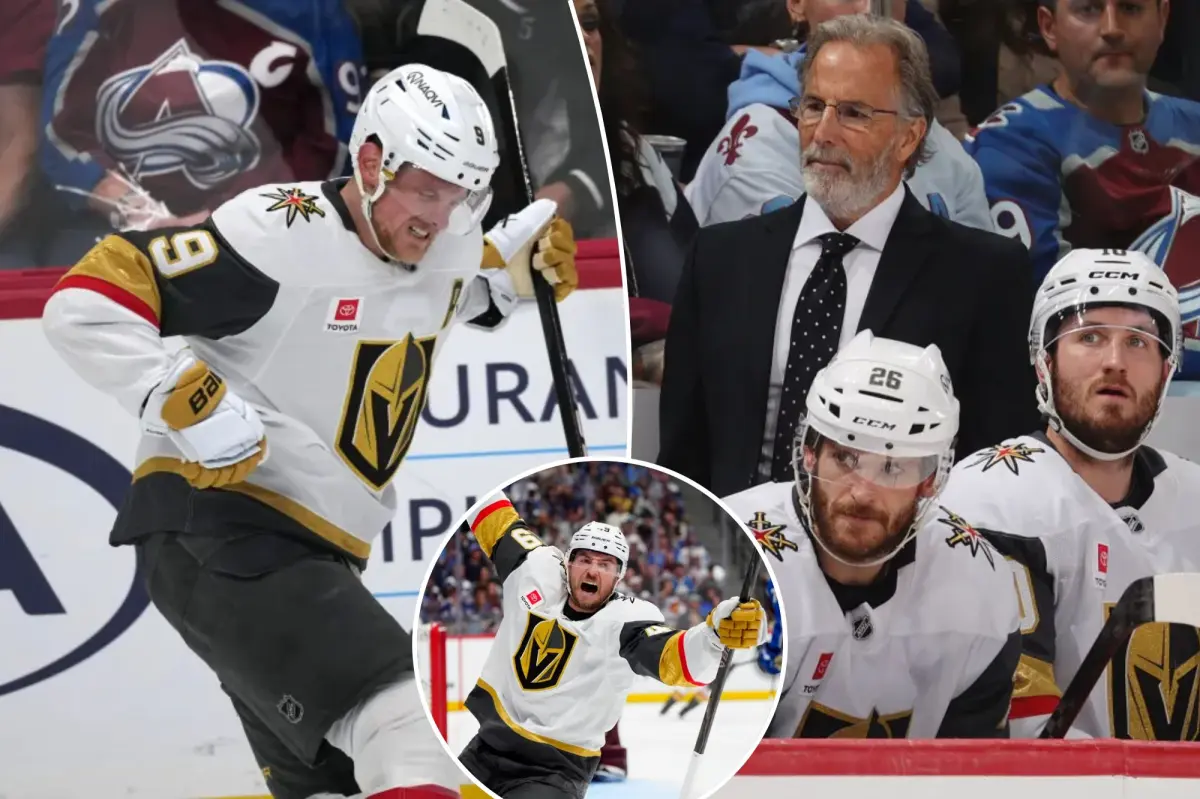 Golden Knights surprise Avalanche once more to take a 2-0 series lead
