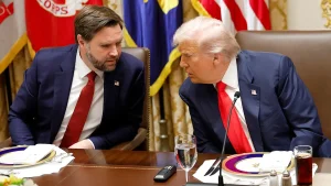 Gorka mentions Trump left a letter for Vance at the Resolute Desk in case of assassination.