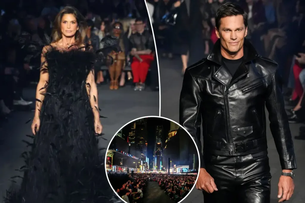 Gucci transforms Times Square into a runway for the launch of its new Cruise collection.