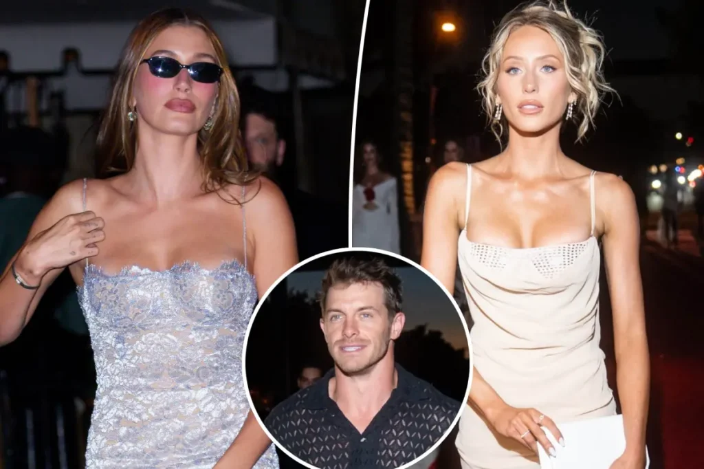 Hailey Bieber, Alix Earle and other celebrities celebrate on the first night of Carbone Beach in Miami