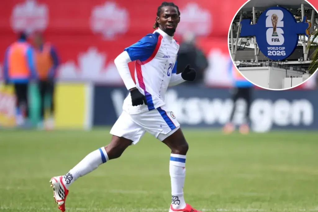 Haitian national soccer team player is still waiting for US visa for the 2026 World Cup
