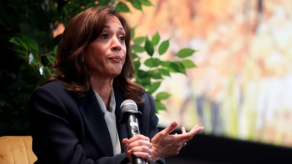 Harris asserts that the Virginia redistricting decision aids Trump in manipulating the 2026 elections.