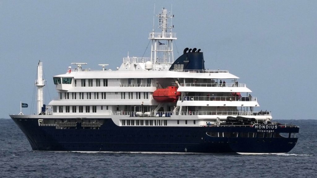 Health authorities monitor many who disembarked from a ship affected by hantavirus following the first death.