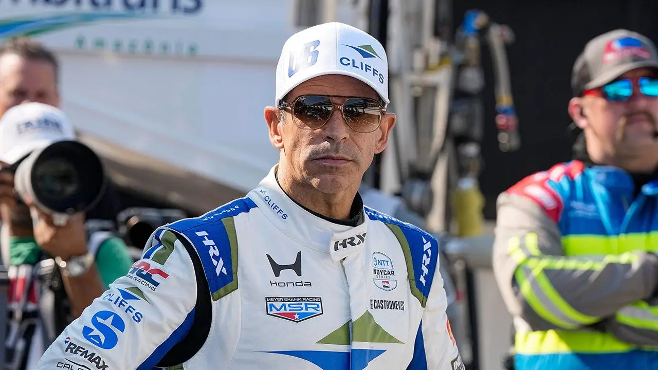 Helio Castroneves reflects on being stopped by the police while driving at high speeds
