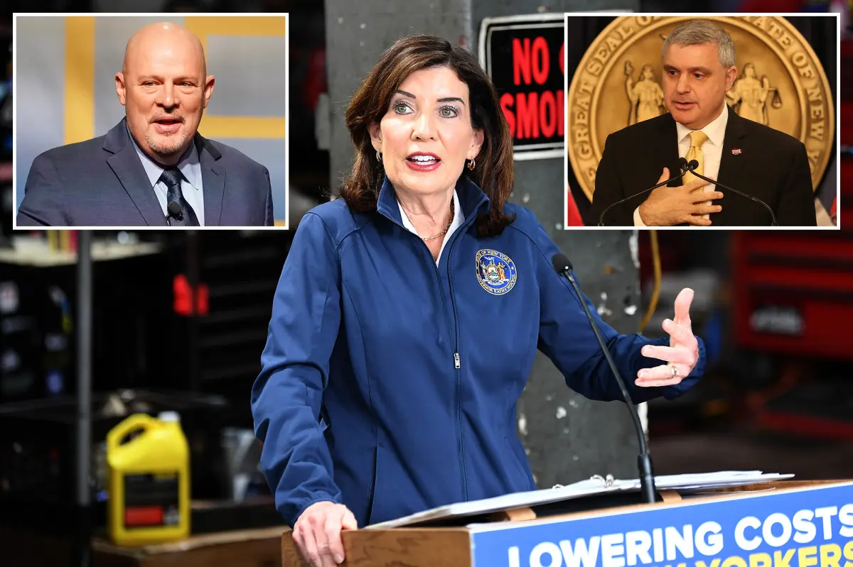 Hochul and Democrats' New York pension, $557M wasteful spending followed union's significant campaign donations