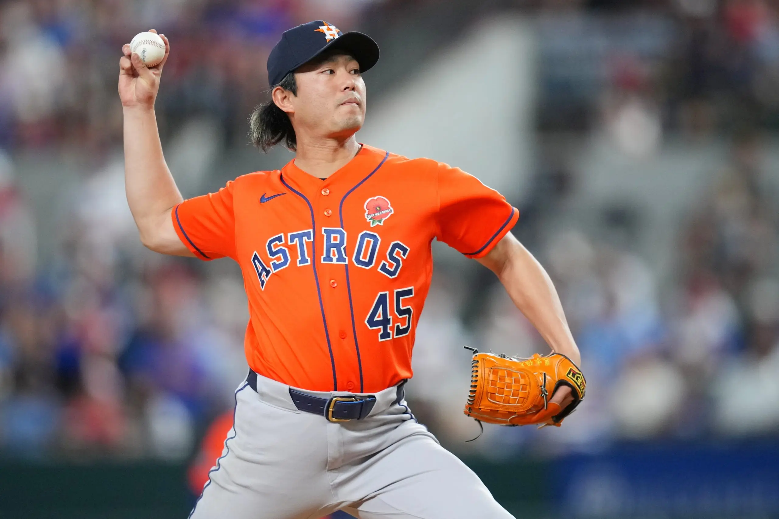 Houston Astros achieve a combined no-hitter in a 9-0 victory against Texas Rangers