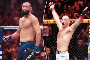 Increased police presence amid concerns over Khamzat Chimaev-Sean Strickland UFC 328 preparations