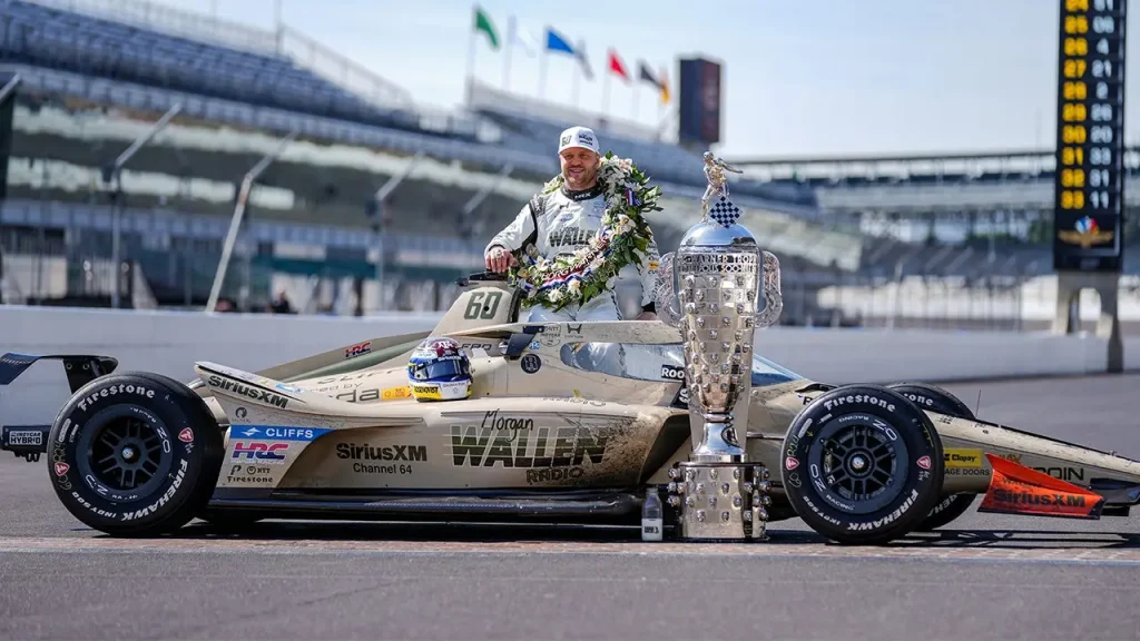 IndyCar racer Felix Rosenqvist experienced a hectic week following his victory at the Indianapolis 500.