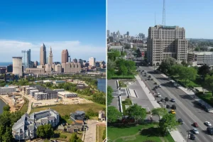 Inexpensive housing options in Pittsburgh, Detroit, Cleveland, Buffalo, St. Louis, and Birmingham.
