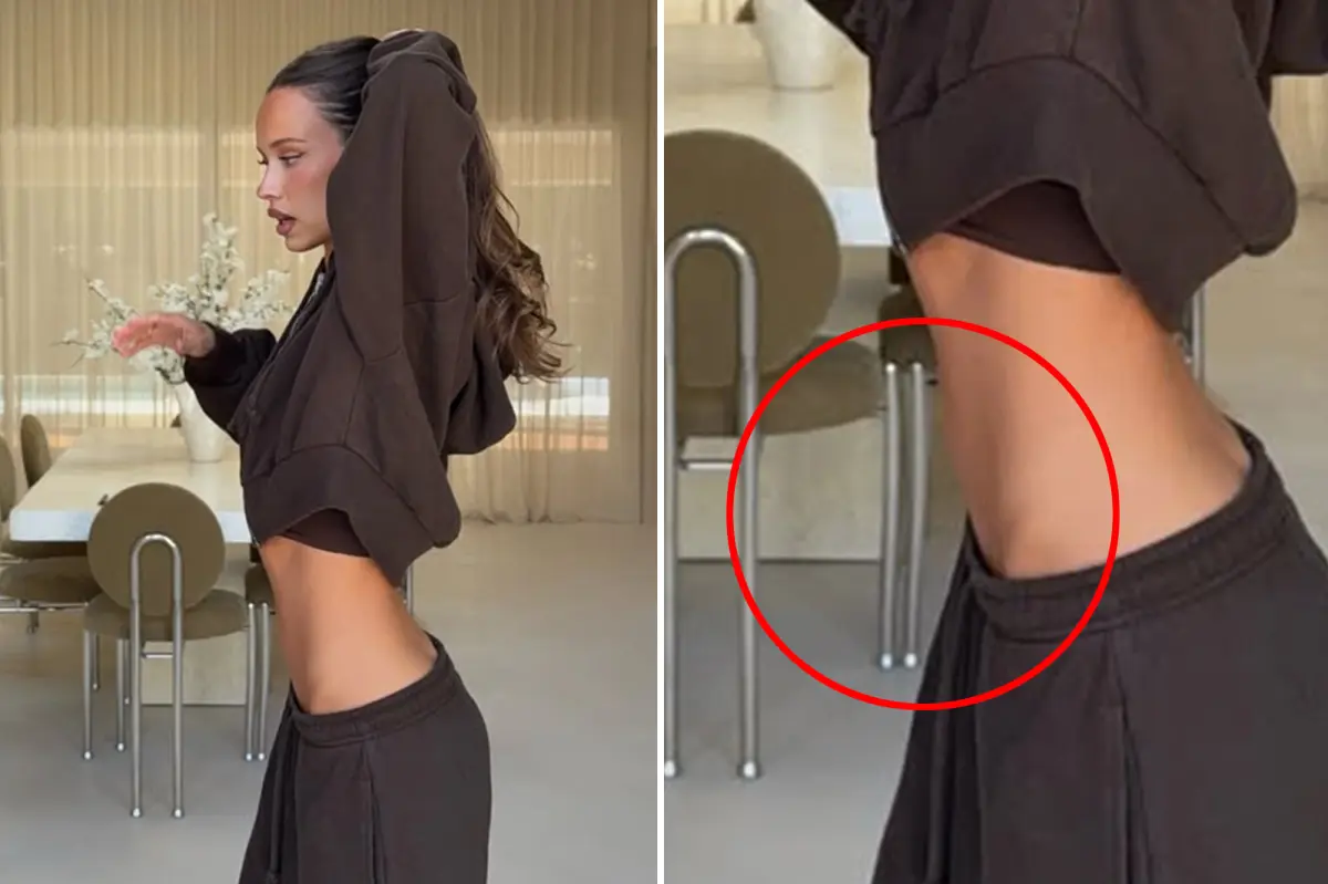 Influencer criticized for altering abs in popular photo post