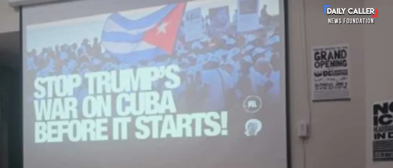 Inside DC's 'Liberation Center' Where Leftists Support Communist Regime's Killing of Americans