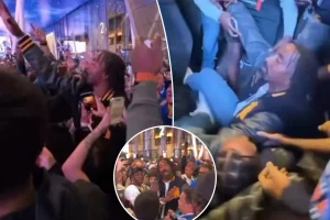 JR Smith confronted in alarming situation with energetic Knicks fans outside MSG