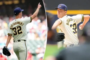Jacob Misiorowski establishes MLB fastball record in Brewers' victory