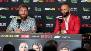 Jake Paul labels Conor McGregor a 'cokehead' and claims Dana White is taking over Francis Ngannou's walkout.