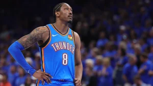 Jalen Williams will not play in Game 7 against the Spurs due to a hamstring injury.