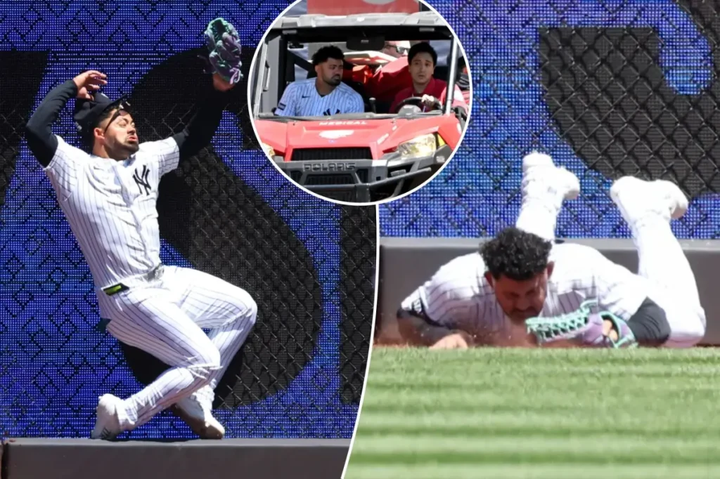 Jasson Dominguez's injury overshadows the Yankees' victory over the Rangers