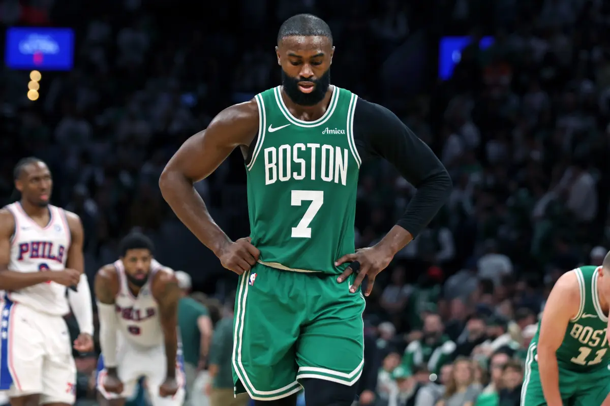 Jaylen Brown of the Celtics penalized $50,000 for his comments about referee bias