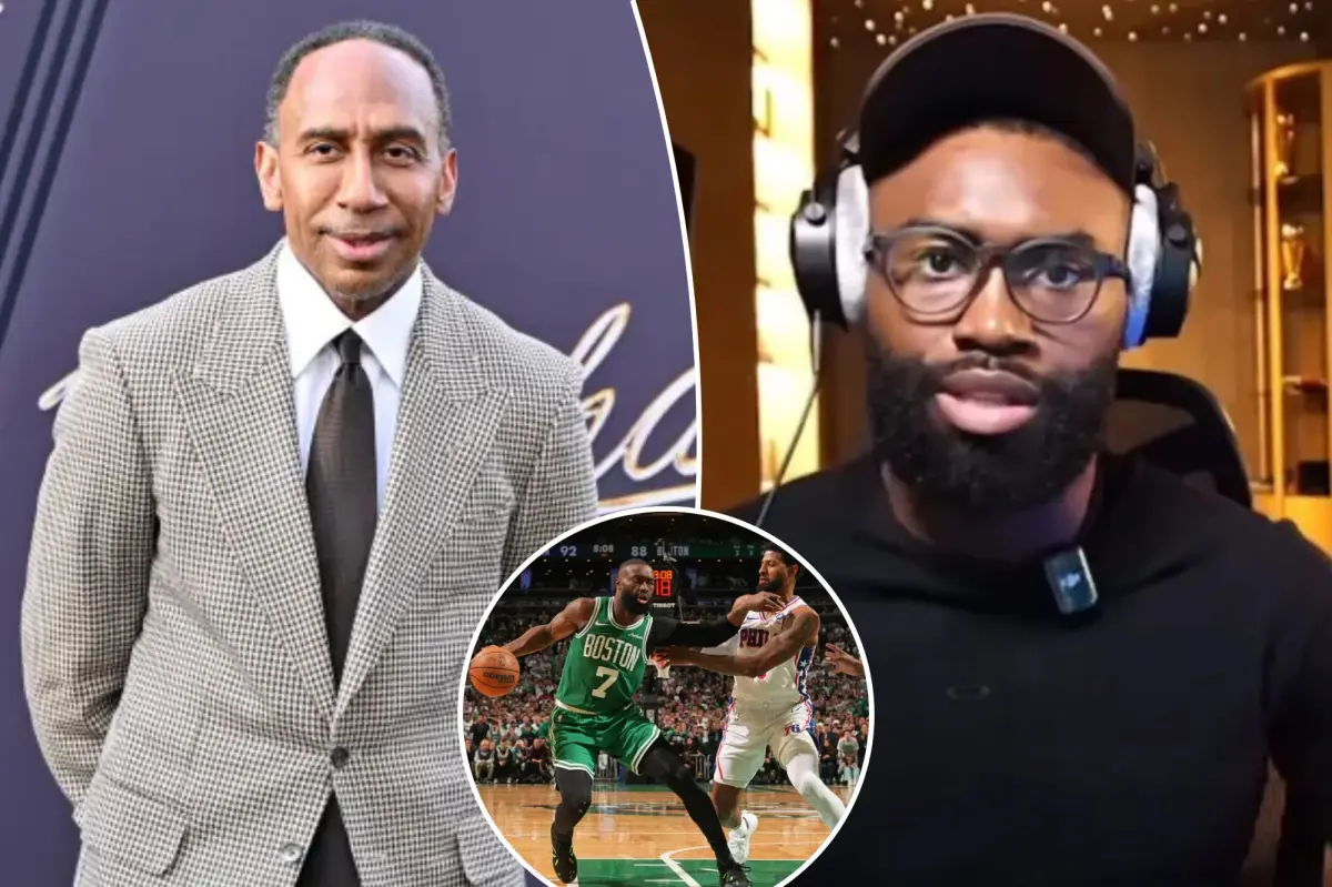 Jaylen Brown reveals his thoughts on Stephen A. Smith with a candid reply as their conflict intensifies.