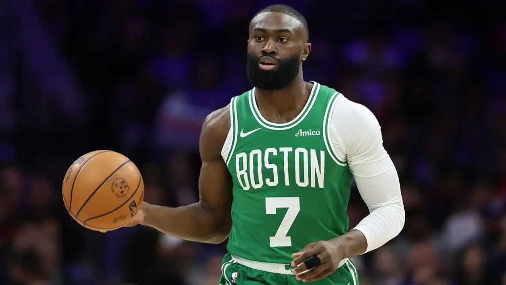 Jaylen Brown says NBA referees had a plan against him in playoff defeat.