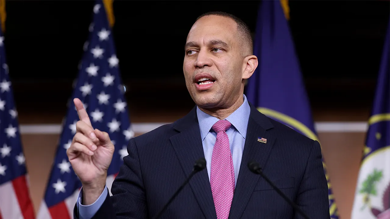 Jeffries targets Trump over gas prices while advising the GOP to avoid 'playing politics' under Biden