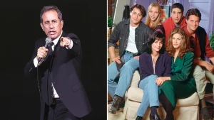 Jerry Seinfeld claims 'Friends' was a replica of his show featuring more attractive cast members.
