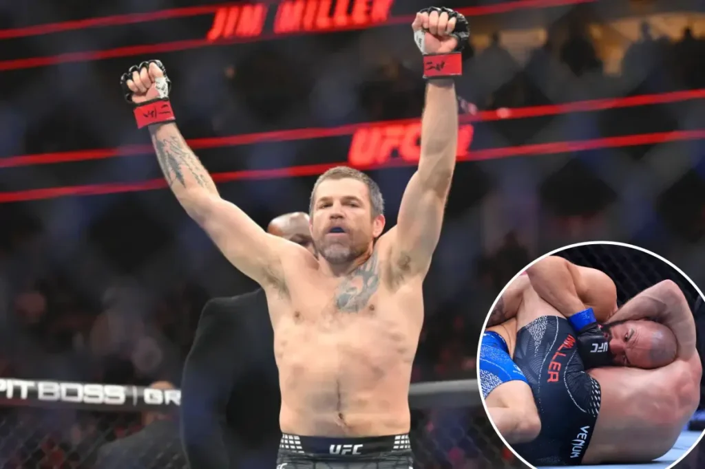Jim Miller of New Jersey triumphs in UFC 328 Hudson River clash