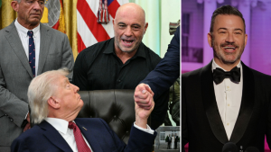 Joe Rogan supports Kimmel after criticism for his Melania Trump joke