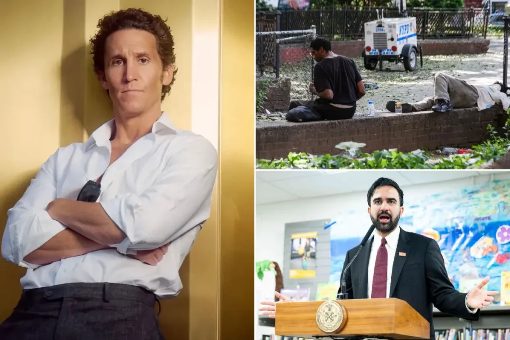 Joe Sweeny and Nick Shirley are organizing a rally in New York City to oppose street vendors who are migrants.