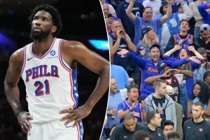 Joel Embiid pleads with 76ers ticket-holders to refrain from selling to Knicks fans