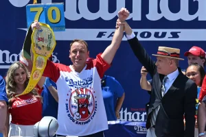 Joey Chestnut admits guilt following altercation at a bar